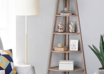 Tư vấn sắm tủ kệ góc tường đẹp phù hợp với các phòng tắm, phòng khách…