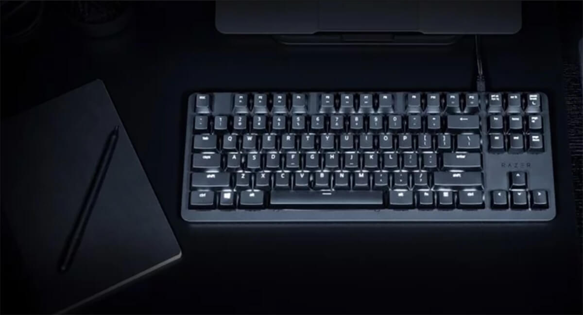 Tư vấn mua bàn phím cơ chơi game 19 Razer BlackWidow Lite: Nhỏ gọn chơi game tốt