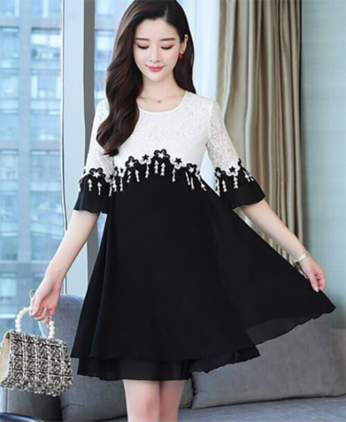 Bật bí cách lựa những mẫu đầm suông đẹp nhất cho chị em 20 Váy đầm suông chữ A