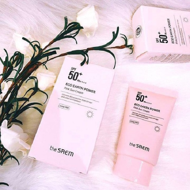 Kem chống nắng loại nào tốt? 13 Kem chống nắng The Saem eco earth power sun cream