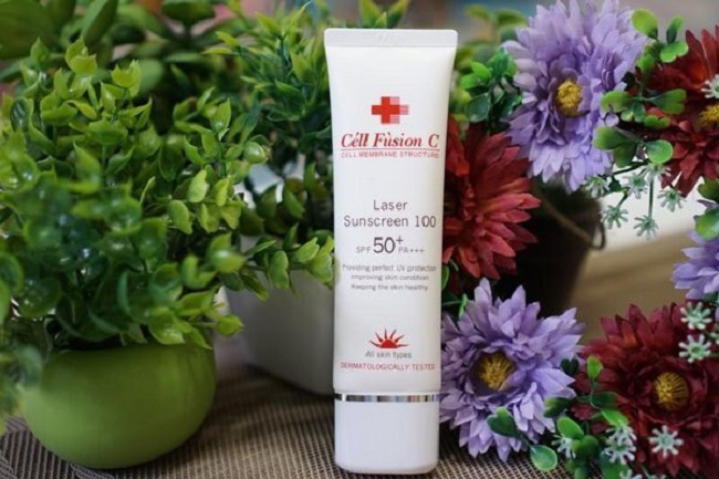 Kem chống nắng loại nào tốt? 15 Kem chống nắng Cell Fusion C Laser Sunscreen 100 SPF50+/PA+++