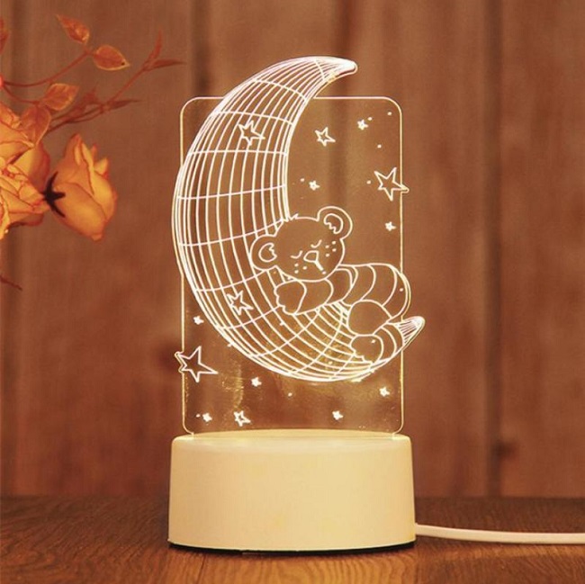 Đèn ngủ tốt nhất 12 Đèn ngủ đèn trang trí giá rẻ Led 3D