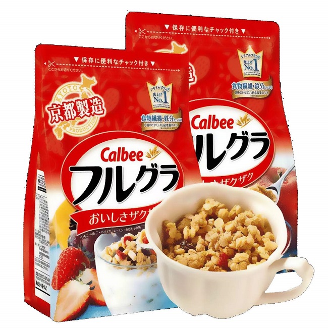 Calbee Fruit Granola Cereal 